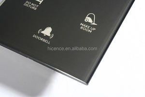 أحدث تخصيص نظام غرف الضيوف في الفندق لوحة علامات رقم الغرفة مع جرس DND MUR - Product Image 3