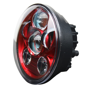 5,75 Zoll weißer Projektor Strahl Scheinwerfer Harley Sportster Eisen <span class=keywords><strong>883</strong></span> 1200 Hi-Low Beam Neuer Zustand Aluminium Material 6500k 12V - Product Image 2