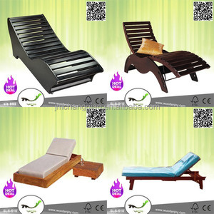 Sedia di accento reclinabile in legno di quercia pieghevole e dondolo per camera da letto soggiorno all'aperto per il tempo libero Made in USA - Product Image 4