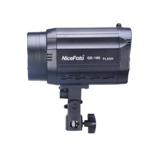 GE-180 <span class=keywords><strong>180W</strong></span> NiceFoto Mini สตูดิโอไฟแฟลช GN46 CCT 5500 Strobe แฟลชแสงถ่ายภาพอุปกรณ์สำหรับถ่ายภาพวิดีโอ