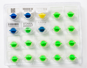 ST-4001A Nhựa Tamper Bảo Mật Rõ Ràng Twist Tight Meter <span class=keywords><strong>Seal</strong></span> - Product Image 6