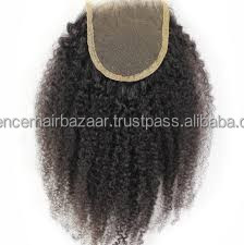 100% Extensions de cheveux humains naturels Remy fermetures de dentelle soyeuse Hairgrade indien - Product Image 2