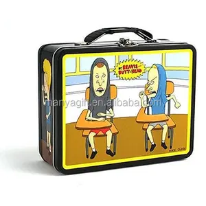 Beavis and Butthead Metal Tin Lunch Box Classroom Carrier Pack Cool NEW Toys