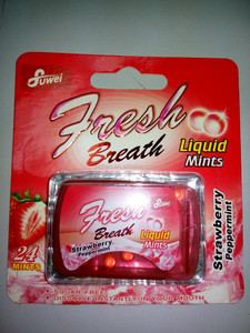 Azúcar <span class=keywords><strong>fresa</strong></span> anti ozostomia menta líquido píldora - Product Image 1