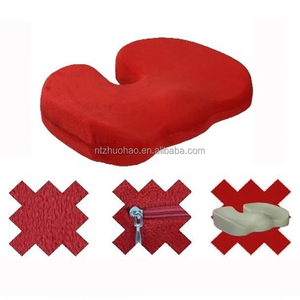 <strong>Large</strong> Orthopedic Coccyx Cooling Gel Memory Foam <strong>Seat</strong> <strong>Cushion</strong> for Office Chair Rectangle Shape with Knitted Technology Summer Use - Product Image 5
