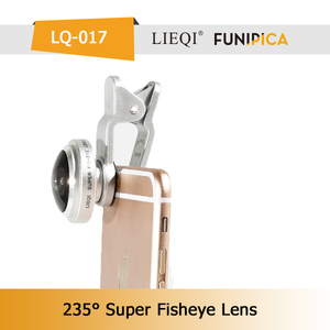 Smartphone universal con clip lente ojo de pez 235 degree para el <span class=keywords><strong>iphone</strong></span> <span class=keywords><strong>proyector</strong></span> LQ-017 OEM Accpeted - Product Image 4