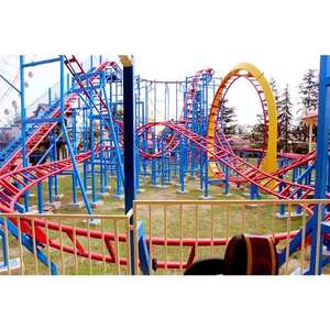 <span class=keywords><strong>Parque</strong></span> <span class=keywords><strong>de</strong></span> <span class=keywords><strong>Atracciones</strong></span> paseos emocionantes juegos más grande Montaña Rusa pista para venta - Product Image 4