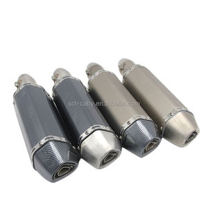 Tubo silenciador modificado de escape de motocicleta Universal de 35-51MM para la mayoría de las motocicletas CB400 CB600 YF YZR R1 E6 TTR GSR750 - Product Image 6