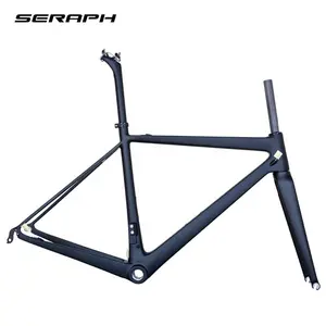 China Super licht carbon road rahmen T1000 Fahrrad Carbon Rahmen FM686 OEM produkte