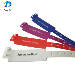 DingBa – Bracelets d'identification en plastique, pour événements, Festival, vinyle PVC, bon marché - Product Image 5