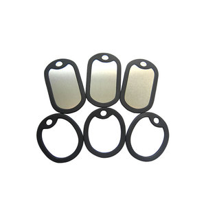 Chaîne en acier inoxydable silencieux, <span class=keywords><strong>anneau</strong></span> universel de haute qualité pour chien, en caoutchouc - Product Image 3