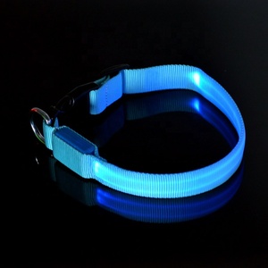 Groothandel Hondenhalsbandonderdelen, Nylon Trainingshalsband Voor Huisdieren, Gloed In Donker Hondenontwerp Duitsland Hondenhalsband - Product Image 5