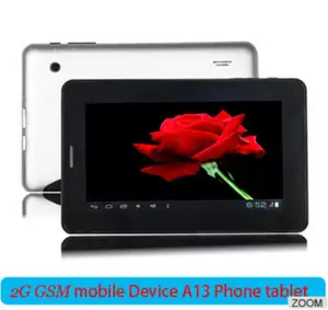 Más barato de tablet pc de 7 pulgadas 4.0 androide tablet pc allwinner boxchip a13 1.0 ghz 4gb wifi cámara