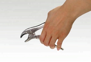 Alicates de bloqueo de mandíbula curva de sujeción de corte de alambre de 5 "7" 10 "de Taiwán - Product Image 4