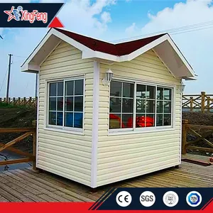 maison kit prefabrique/prefab chalet kit chine/nipa huts prefab beach container cabin