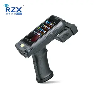 UHF RZX C72 Pembaca RFID Portabel, Pembaca Cerdas Genggam Jarak Jauh