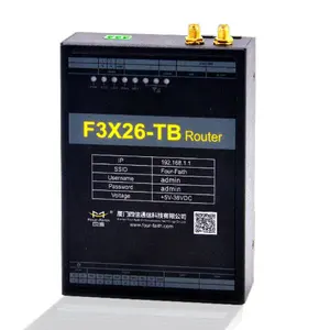 F3X26-TB 无线 4G LTE VPN APN 路由器，带 3 个 RS232 1RS485 1 WAN 和 1 个 LAN 用于工业自动化