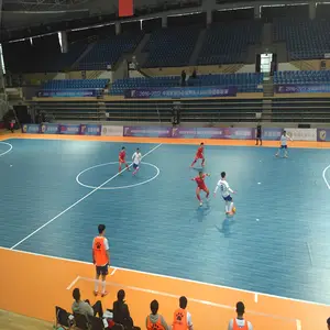 Indoor wood surface PVC flooring mat for Futsal