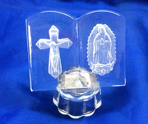 Cristal barato Libro Sagrado Corán vidrio Biblia para islámica musulmán recuerdo casa Decoración - Product Image 3