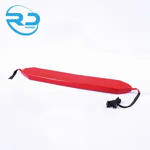 Tubo de resgate vermelho personalizado para natação, tubo flutuante de elevação para piscina