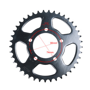 PAIEMENT DE SÉCURITÉ Intérieur Diamètre 74mm 525 41 T Pignon Arrière De Moto pour HONDA <span class=keywords><strong>CBR</strong></span> 23 CBR400 <span class=keywords><strong>CBR</strong></span> <span class=keywords><strong>400</strong></span> - Product Image 3