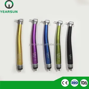 Aprovado pela CE de dispositivos médicos chave pedaço dental colorido peça de mão Chinês fabricação Foshan