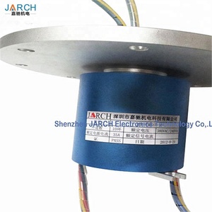 Điện Xoay Thông Qua Bore Slip Ring Hội Alternator Điện <span class=keywords><strong>Pancake</strong></span> Slip Ring - Product Image 6