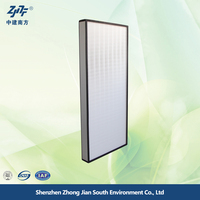 Unidad de Filtro HEPA ULPA H12 H13 H14 U15 U16 U17 para Purificador de Aire de Cuarto Limpio, Filtro para Uso Doméstico e Industrias Hoteleras