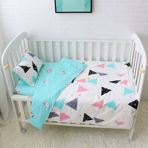 Custom 100% Cotton Bamboo Organic Super Soft Baby <strong>Cot</strong> 3 Piece Crib Babi <strong>Bedding</strong> <strong>Sets</strong> for Girls <strong>Boys</strong> - Product Image 2