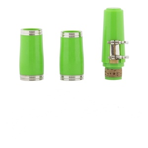 <span class=keywords><strong>Instrumento</strong></span> Musical Chino, <span class=keywords><strong>Clarinete</strong></span> Colorido de <span class=keywords><strong>Precio</strong></span> Económico, <span class=keywords><strong>Clarinete</strong></span> de Tono Bb de Resina ABS Verde de 17 Teclas con Estuche, Instrumentos de Viento - Product Image 5