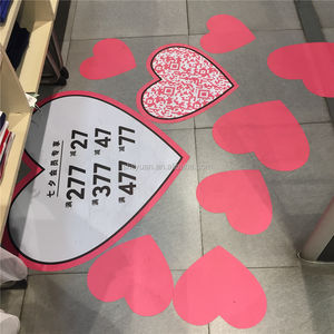 สติกเกอร์ไวนิลมันวาวสติกเกอร์พื้นพีวีซีปรับแต่งได้สำหรับการตกแต่งบ้าน - Product Image 5