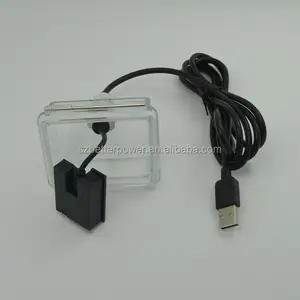 Acoplador DC para accesorios gopro, 5-24V, puerta trasera, CABLES impermeables para Cámara de Acción rd990