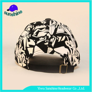 Bicicleta Sombrero Floral Impresión de encargo Al Aire Libre Gorra de Béisbol Con Cierre De Metal - Product Image 3