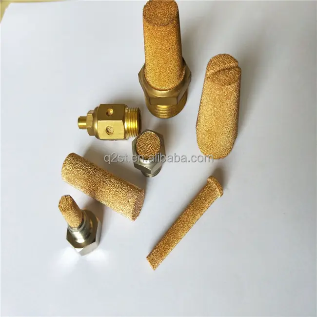 Tiantai factory supply porous sintered stainless steel bronze brass BSL series Pneumatic Fittings