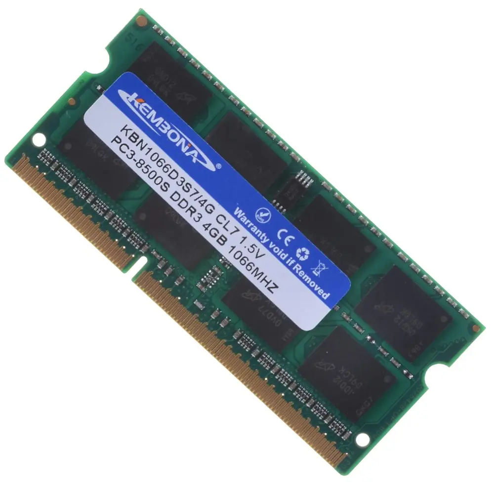 หน่วยความจำ4GB 1333Mhz โน๊ตบุ๊ค Ram DDR3