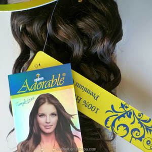 Adorable extensión de cabello humano India <span class=keywords><strong>Hair</strong></span> <span class=keywords><strong>Diva</strong></span> Ww 8 '2 PCs pelucas para mujer negra - Product Image 5