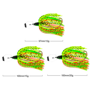 Prodotto di vendita caldo 10cm 20g gonna di gomma Jig Bas <span class=keywords><strong>esche</strong></span> da <span class=keywords><strong>pesca</strong></span> <span class=keywords><strong>in</strong></span> <span class=keywords><strong>mare</strong></span> <span class=keywords><strong>esche</strong></span> da <span class=keywords><strong>pesca</strong></span> Spinning - Product Image 3