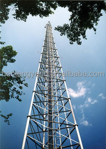 Lò Vi Sóng Vô Tuyến 3 Chân Bts Lưới Thép Wifi Viễn Thông Long Range Antenna Mast Truyền Thông 4G Tháp Điện Thoại Di Động - Product Image 6