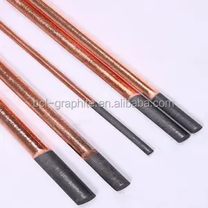 For sale copper coated Gouging Carbon Electrode with groove graphite materials