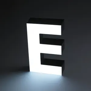 Lounge Bar Party Night Club Illuminated Alphabets Presenter Display Lighted 3D Acrylic LED Letters