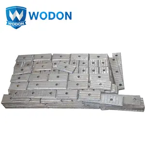 Chute liner heat resistant standard hardened wear steel plate