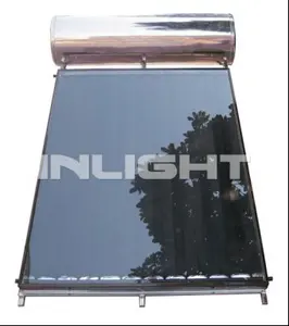 150 Litros Flat Plate aquecedor solar de água, Água Quente Solar, Painel Solar Térmico