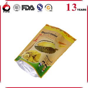 Bolsa de Embalaje para Durian y Jaca Seca, Bolsa de Alimentos Personalizada de Aluminio con Cierre Autoadhesivo Integrado - Product Image 2
