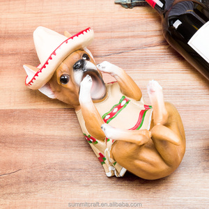 Porta Botellas de Vino Decorativo de Resina con Forma de Perro <span class=keywords><strong>Chihuahua</strong></span> - Product Image 4