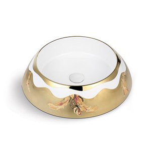 Lavabos diseño contador sobre montaje piedra mármol natural <span class=keywords><strong>lavabo</strong></span> del arte - Product Image 4