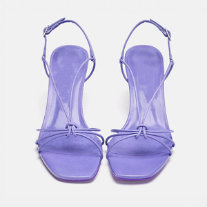 WETKISS zapatos de Chengdu precio <span class=keywords><strong>bajo</strong></span> de la Fábrica de la PU Correa elegante sandalias de verano 2019 de moda Sandalias de tacón alto para las mujeres y damas - Product Image 5