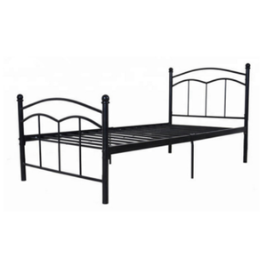Billige Fabrik Verkauf Metall Einzel bett Eisen Schlafzimmer Dormitorys gebrauchtes Bett - Product Image 3