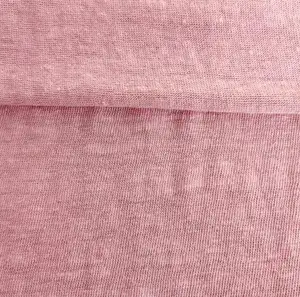 Wholesale high quality organic hemp jersey fabric for clothing