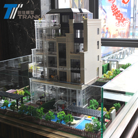 Maqueta 3D de Edificio a Escala con Materiales de Alta Calidad para Modelos Arquitectónicos