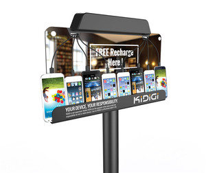 Trạm Sạc Điện Gắn Tường Giá Trưng Bày Trạm Sạc Điện Thoại Sạc Nhanh Pin Sạc Điện Tử Tiêu Dùng - Product Image 1